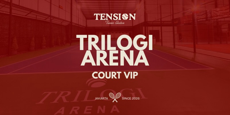•TRILOGI• (COACH HAFIZ – INDOOR) 2 Hours Beginner Tennis Coaching | Former Porda Junior Athlete