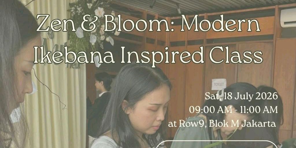 Zen & Bloom : Modern Ikebana Inspired 